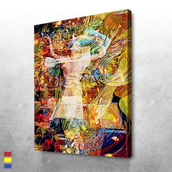 Fading Fast Explore Psychedelic Paintings and Soul Calming Art Inspirations Canvas Poster Print Wall Art Decor