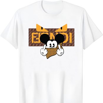 Fendi Diabolic Eyes Mickey Mouse Unisex T-Shirt TTB2553