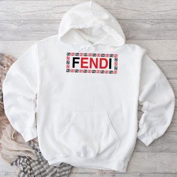 Fendi Logo Unisex Pullover Hoodie HTB2572