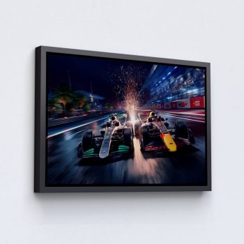 Formula 1 Redbull Poster Max Verstappen Canvas Poster Wall Decor Formula 1 World Champion Print Redbull F1 Team Art Max Verstappen Fan Gift