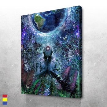 Gratitude For The Earth And Sky Exploring Art That Embraces Human Potential Canvas Poster Print Wall Art Decor
