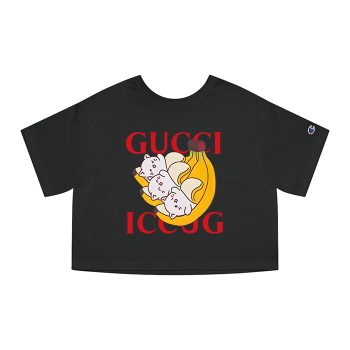 Gucci Bananaya Champion Women Heritage Cropped T-Shirt CTB039