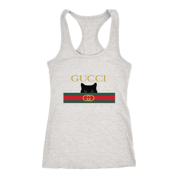 Gucci Black Cat Secret  Women Racerback Tank Top