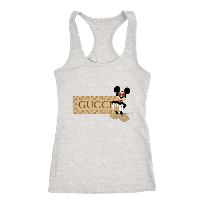 Gucci Mickey Mouse Premium Women Racerback Tank Top