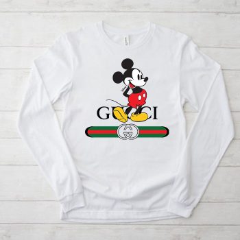 Gucci Mickey Mouse Unisex & Kid Long Sleeve Tee TBL032