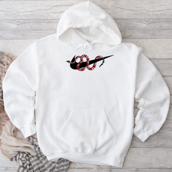 Gucci Nike Snake Logo Unisex Pullover Hoodie NTB2262