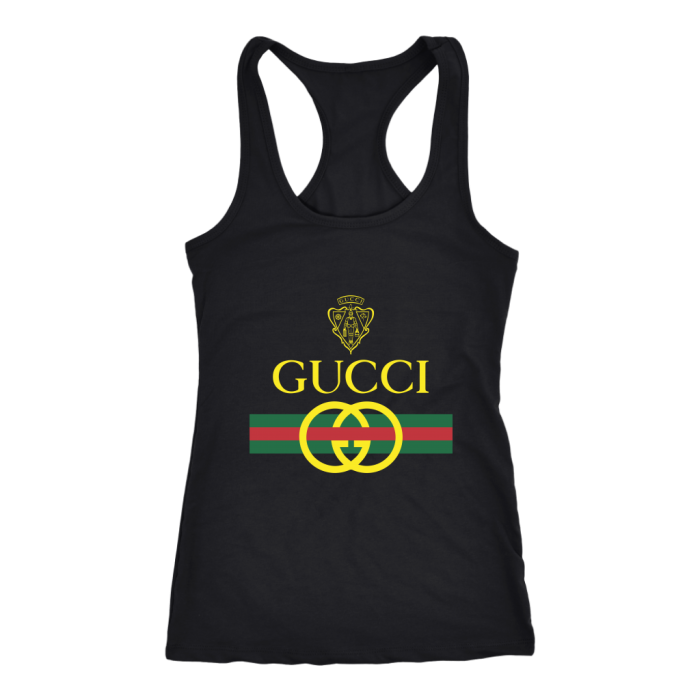 Gucci Original Vintage Logo Women Racerback Tank Top
