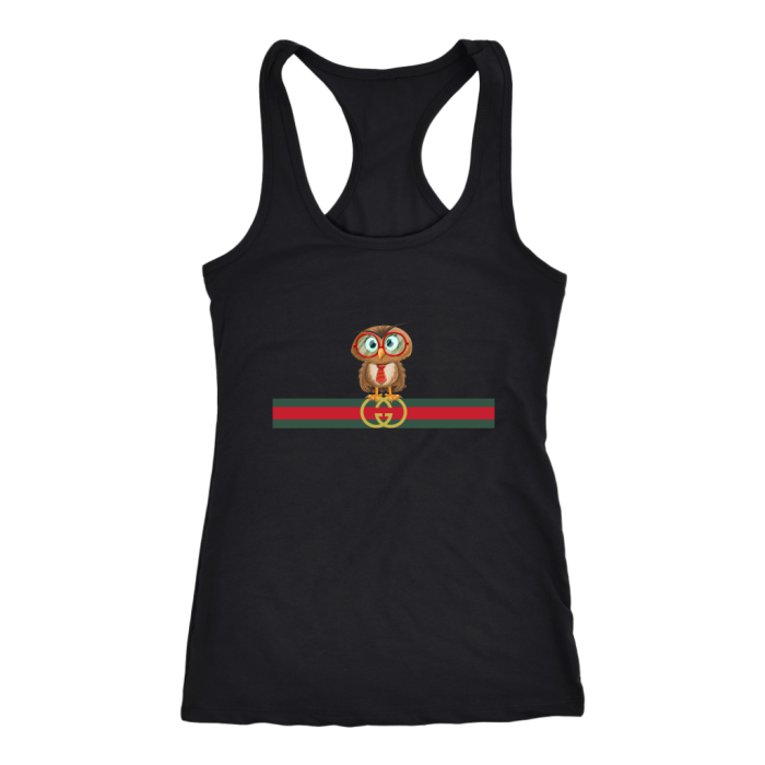 Gucci Owl Premium  Women Racerback Tank Top