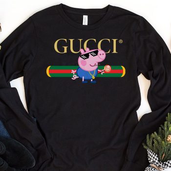 Gucci Peppa Pig Cool Unisex & Kid Long Sleeve Tee NTB2334