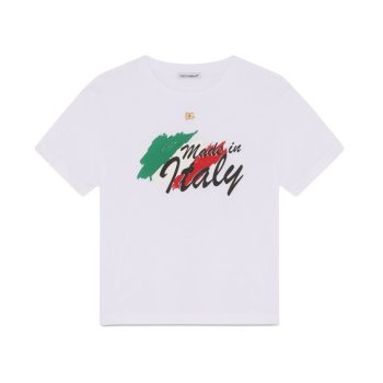 Italy Printed Dolce & Gabbana Tee Unisex T-Shirt FTS535