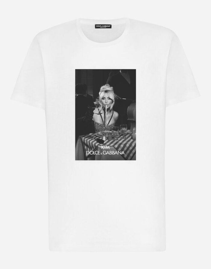 Kim Kardashian Printed Dolce & Gabbana Tee Unisex T-Shirt FTS517