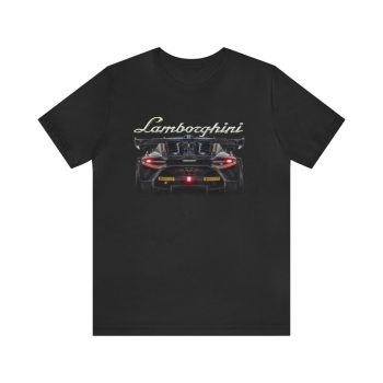 Lamborghini Huracan Super Trofeo Back Side Cotton Tee Unisex T-Shirt FTS073
