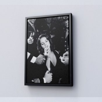 Lana Del Rey Canvas LDR Poster Lana Del Rey Wall Art Lana Del Rey High Quality Design Poster Fashion Print Unique Canvas