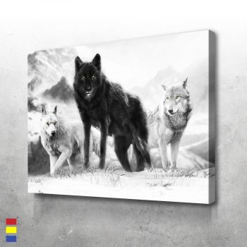 Leader of the Pack Unleashing the Power of Alpha Influence Canvas Poster Print Wall Art Decor