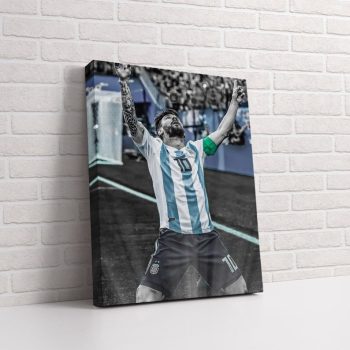 Lionel Messi Argentina National Team Poster Canvas Wall Art Legend Sports Art Office Decor Lionel Messi Poster/canvas Wall Decor