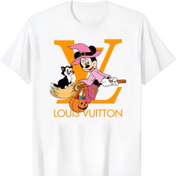 Louis Vuitton Logo Luxury Halloween Pumpkin Minnie Mouse Unisex T-Shirt NTB2652
