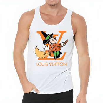 Louis Vuitton Logo Luxury Halloween Pumpkin Minnie Mouse Unisex Tank Top TB077