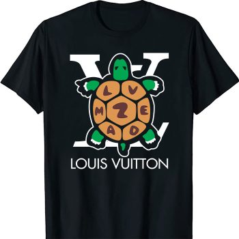Louis Vuitton Logo Luxury Turtle Humanmade LV Unisex T-Shirt CB413