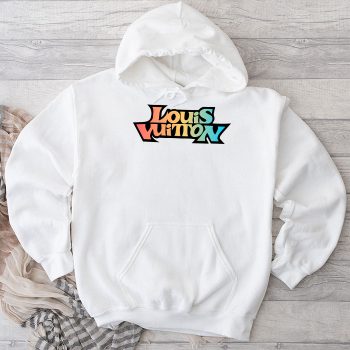 Louis Vuitton Logo Luxury Unisex Pullover Hoodie TB193