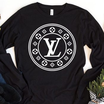Louis Vuitton Luxury Logo Circle Unisex & Kid Long Sleeve Tee TBL179