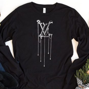 Louis Vuitton Luxury Logo Unisex & Kid Long Sleeve Tee TBL175