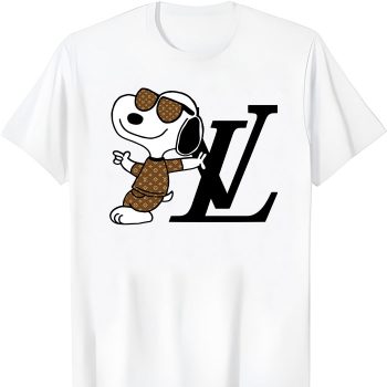 Louis Vuitton Monogram Canvas Pattern Snoopy LV Unisex T-Shirt CB410
