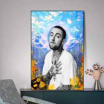 Mac Miller Canvas Poster Print Wall Art Decor