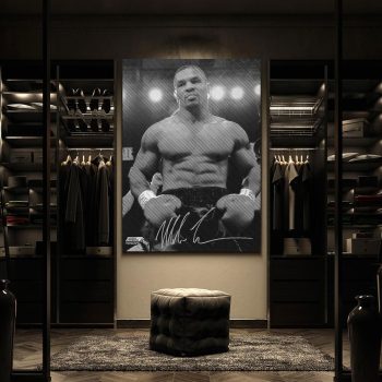 Mike Tyson Canvas Poster Prints - Wall Art Decor For Fan M10