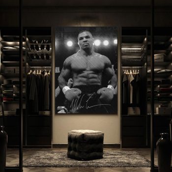 Mike Tyson Canvas Poster Prints - Wall Art Decor For Fan M8