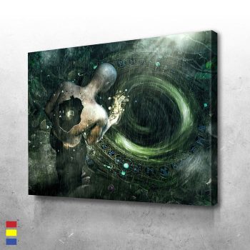 More Clarity the Depths of Human Potential Through Art Canvas Poster Print Wall Art Decor