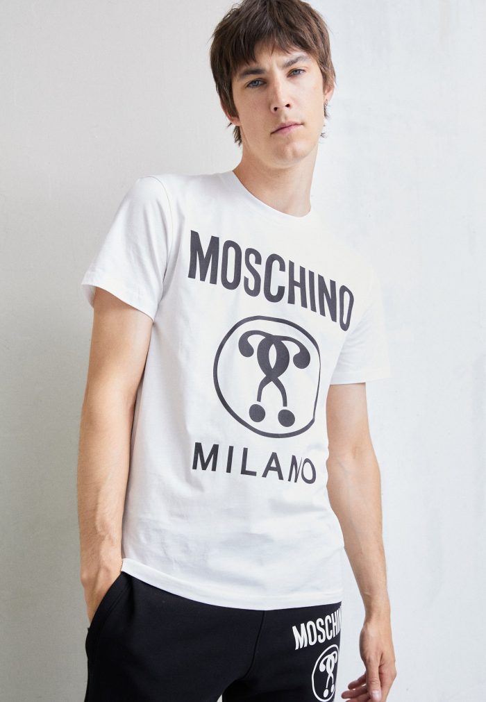 Moschino Milano Logo Tee Unisex T-Shirt FTS054