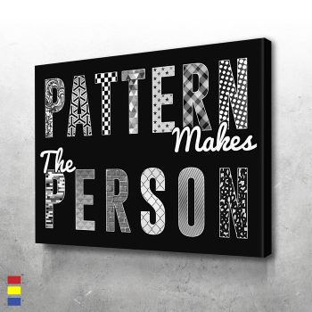 Pattern Personality Exploring The Connection Between Patterns And People Canvas Poster Print Wall Art Decor