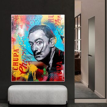 Pop Art Canvas Poster Print Wall Decor Salvador Dali