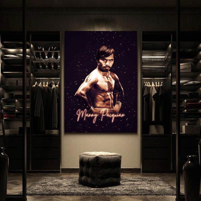 Poster Manny Pacquiao Canvas Prints - Wall Art Decor For Fan M3571