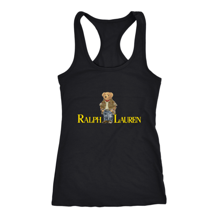 Ralph Lauren Bear Women Racerback Tank Top