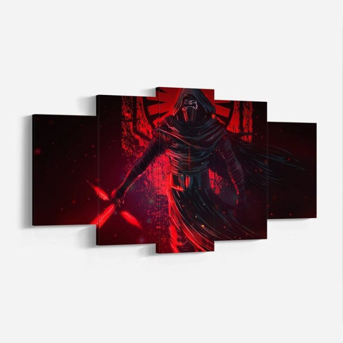 Star Wars Kylo Ren Canvas Star Wars Wall Decor Star Wars Kylo Ren Gift Star Wars