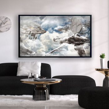 Star Wars War Cloud City Poster Star Wars Fantasy Cloud City Art Canvas Star Wars Wall Decor Star Wars Print