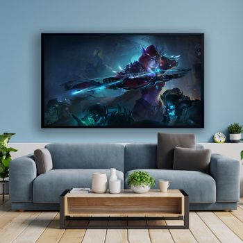 Sylvanas Poster World of Warcraft Game Canvas Warcraft Wall Art Sylvanas Canvas Print
