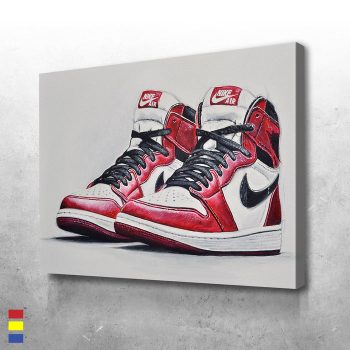 Take Flight The Originals A Basketball Shoe Like No Other Canvas Poster Print Wall Art Decor