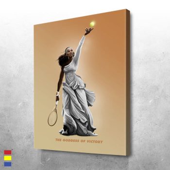 The Goddess of Victory the Power of Artistic Design in Telling Stories Canvas Poster Print Wall Art Decor