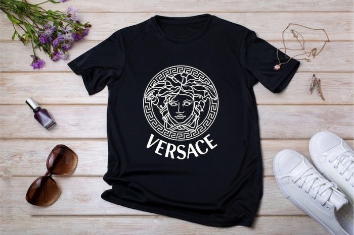 Versace Fashion Medusa Logo Cotton Tee Unisex T-Shirt FTS148