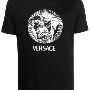 Versace Medusa Print Logo Cotton Tee Unisex T-Shirt FTS160