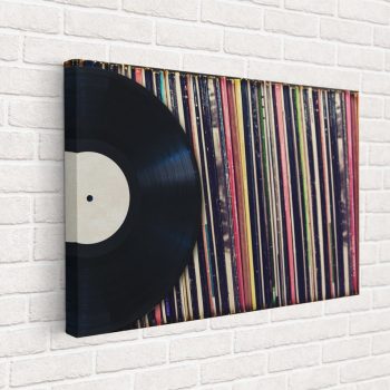 Vinyl Record Wall Art Music Decor Vintage Vinyl Covers Canvas Print Album Collection Music Poster Music Large Canvas Art Music Gifts
