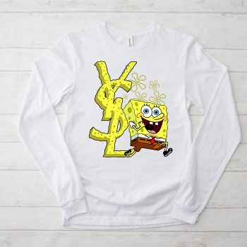 Yves Saint Laurent Logo Luxury Spongebob Kid Tee Unisex Longsleeve Tee LTB2939