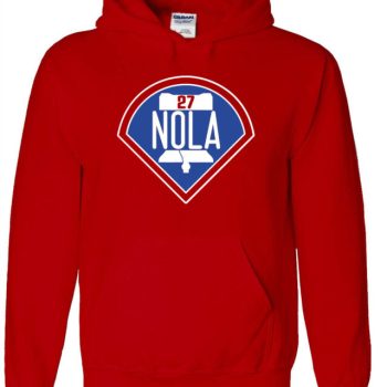 Aaron Nola Philadelphia Phillies "Logo" Hooded Sweatshirt Unisex Hoodie