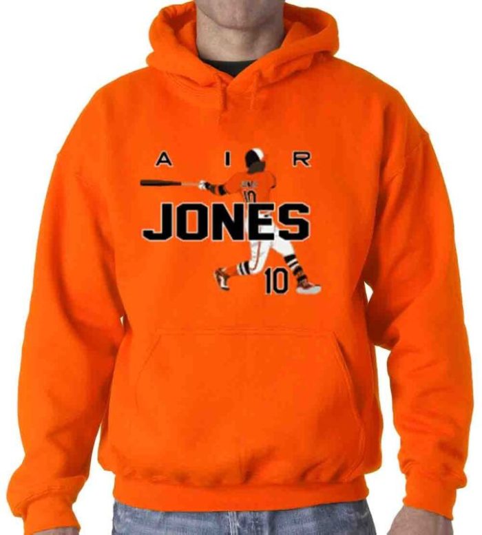 Adam Jones Baltimore Orioles "Air Hr" Hooded Sweatshirt Hoodie