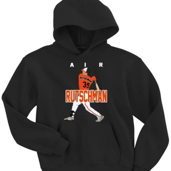 Adley Rutschman Baltimore Orioles Aircrew Hooded Sweatshirt Unisex Hoodie