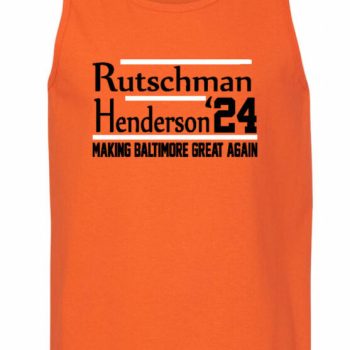 Adley Rutschman Gunnar Henderson Baltimore Orioles 2024 Unisex Tank Top