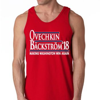 Alexander Ovechkin Nicklas Backstrom Washington Capitals "18" Unisex Tank Top