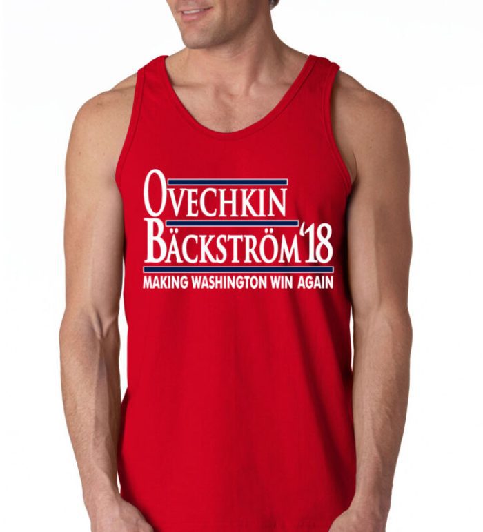 Alexander Ovechkin Nicklas Backstrom Washington Capitals "18" Unisex Tank Top